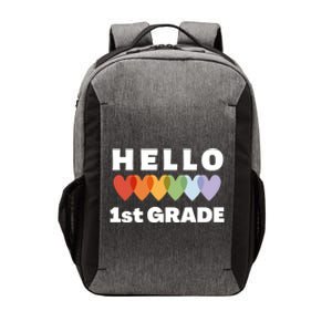 Hello First Grade Cute Gift Vector Backpack