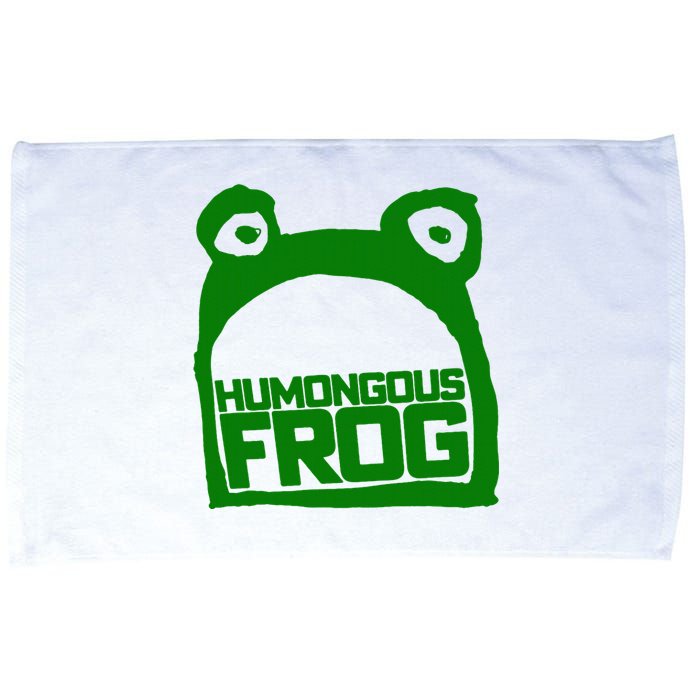 Humongous Frog Green Microfiber Hand Towel