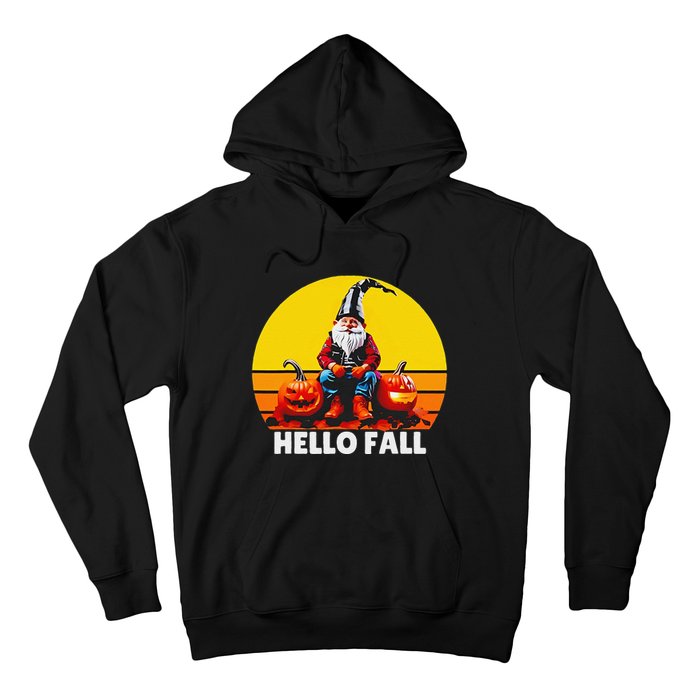 Hello Fall Genome Retro Hoodie