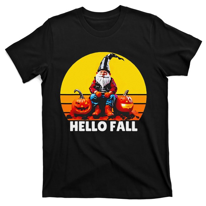 Hello Fall Genome Retro T-Shirt