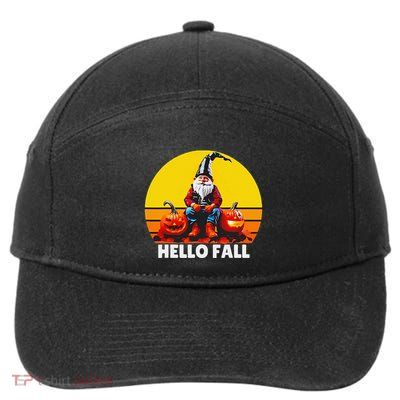 Hello Fall Genome Retro 7-Panel Snapback Hat