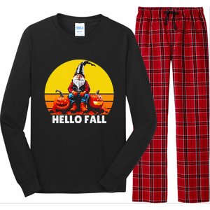 Hello Fall Genome Retro Long Sleeve Pajama Set