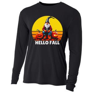 Hello Fall Genome Retro Cooling Performance Long Sleeve Crew