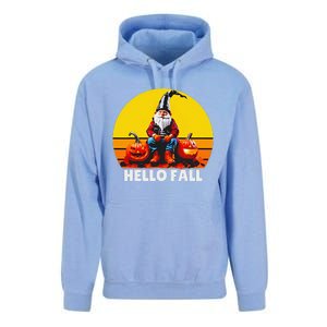 Hello Fall Genome Retro Unisex Surf Hoodie