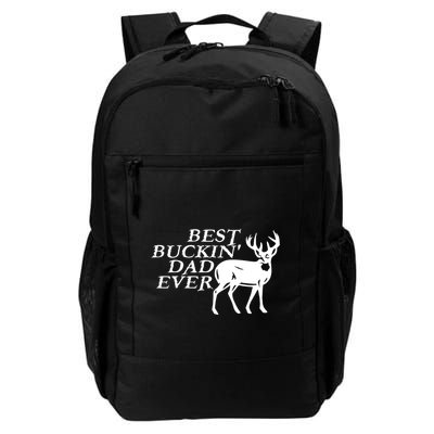 Hunter Funny Gift For Dad Best Buckin Dad Ever Gift Backpack