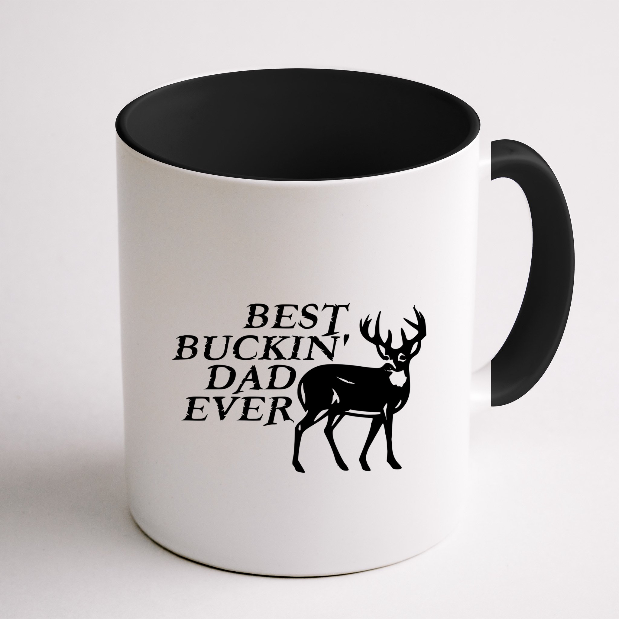 Hunter Funny Gift For Dad Best Buckin Dad Ever Gift Mug