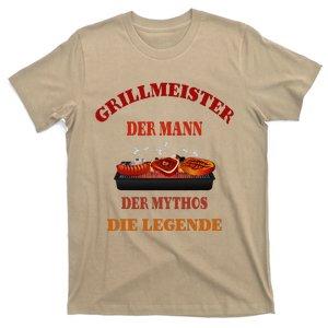 Husband Father Grillmaster Hero Father Gifts T-Shirt