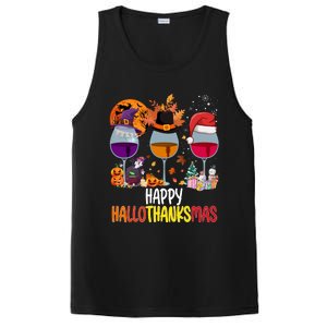 Hallothanksmas Funny Graphic Plus Size PosiCharge Competitor Tank