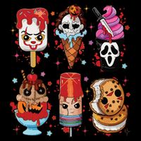 Horror Fan Gift Horror Ice Cream Dripping Ice Cream Backpack
