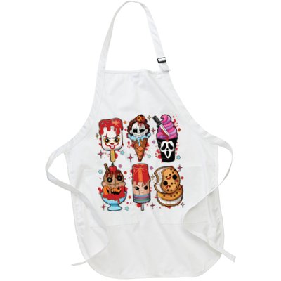 Horror Fan Gift Horror Ice Cream Dripping Ice Cream Apron
