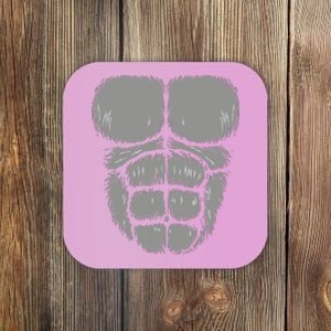 Halloween Funny Gorilla Monkey Belly Chest Costume Coaster