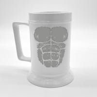 Halloween Funny Gorilla Monkey Belly Chest Costume Beer Stein