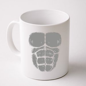 Halloween Funny Gorilla Monkey Belly Chest Costume Coffee Mug