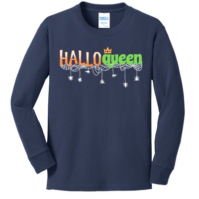 Halloween For Girls Halloween Queen Kids Long Sleeve Shirt