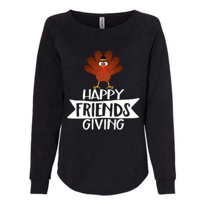 Happy Friends Giving Best Besties Friendship Bff Gift Womens California Wash Sweatshirt