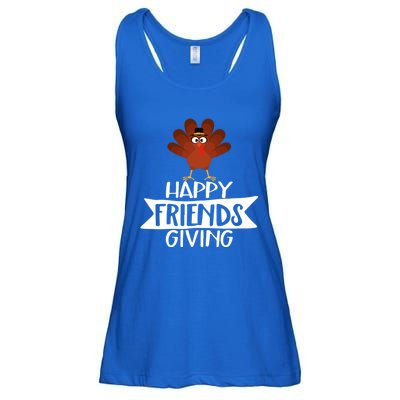 Happy Friends Giving Best Besties Friendship Bff Gift Ladies Essential Flowy Tank