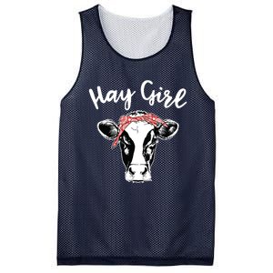 Hay Farmer Gift Cattle Cow Lovers Mesh Reversible Basketball Jersey Tank