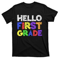 Hello First Grade 1st Grade Back To School T-Shirt