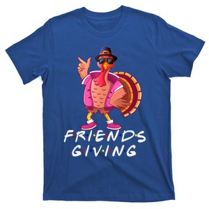 Happy Friendsgiving Gift Turkey Friends Giving Funny Gift T-Shirt