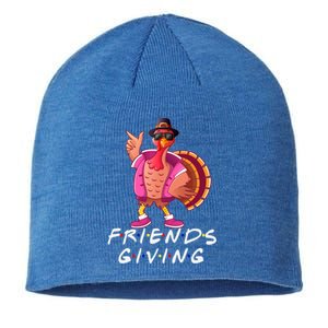 Happy Friendsgiving Gift Turkey Friends Giving Funny Gift Sustainable Beanie