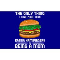 Hamburger Foodie Grillmaster Food Fan Mom Chef Mother's Day Gift Bumper Sticker