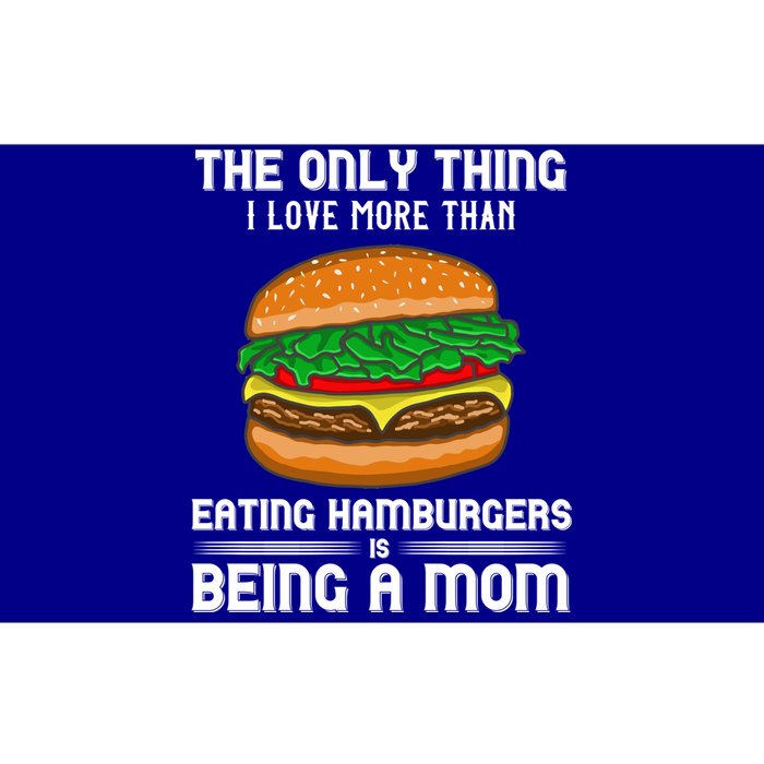 Hamburger Foodie Grillmaster Food Fan Mom Chef Mother's Day Gift Bumper Sticker