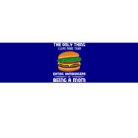 Hamburger Foodie Grillmaster Food Fan Mom Chef Mother's Day Gift Bumper Sticker