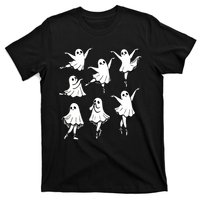 Halloween Funny Ghost Ballet Dancer Spooky Dance Teacher Gift T-Shirt