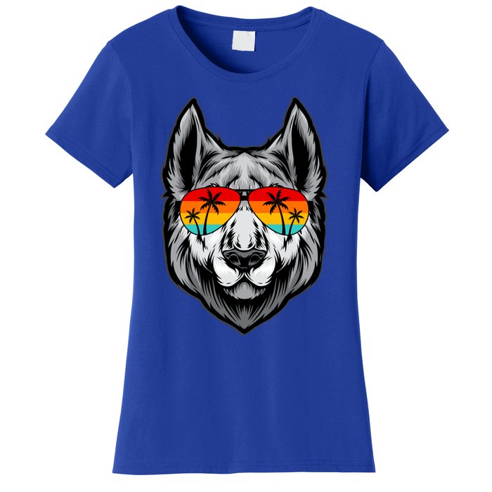 Husky Funny Gift Huskies Dogs National Husky Day Gift Women's T-Shirt