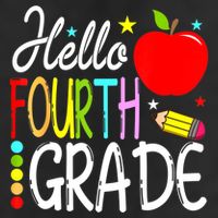 Hello Fourth Grade Team 4th Grade Back To School Teacher Cool Comfort Performance Bucket Hat