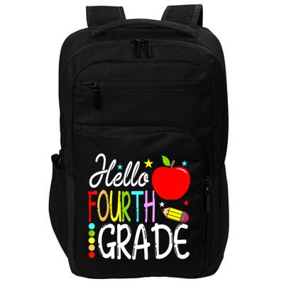 Hello Fourth Grade Team 4th Grade Back To School Teacher Impact Tech Backpack