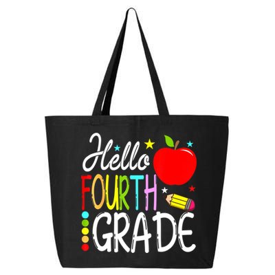 Hello Fourth Grade Team 4th Grade Back To School Teacher 25L Jumbo Tote