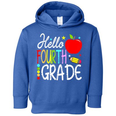 Hello Fourth Grade Team 4th Grade Back To School Teacher Toddler Hoodie