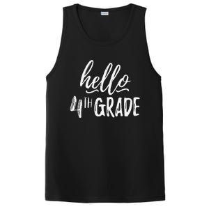 Hello Fourth Grade For 4th Graders Teachers Aides PosiCharge Competitor Tank