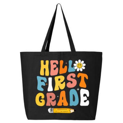 Hello First Grade Teachers Women Back To School 25L Jumbo Tote