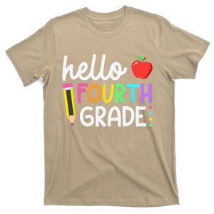 Hello Fourth Grade Team 4th Grade Back To School Teacher T-Shirt