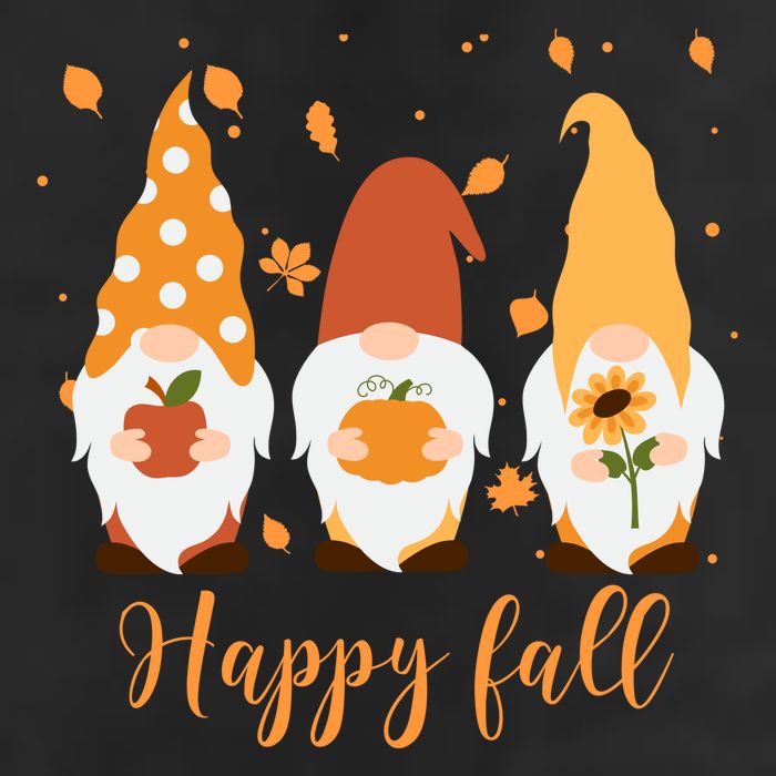 Happy Fall Gnome Festive Cute Adult Drive Performance Visor