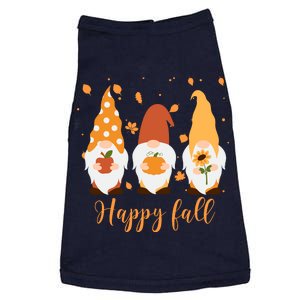 Happy Fall Gnome Festive Cute Doggie Tank