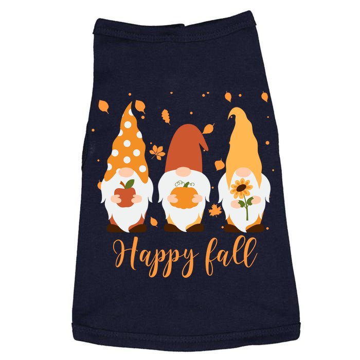 Happy Fall Gnome Festive Cute Doggie Tank