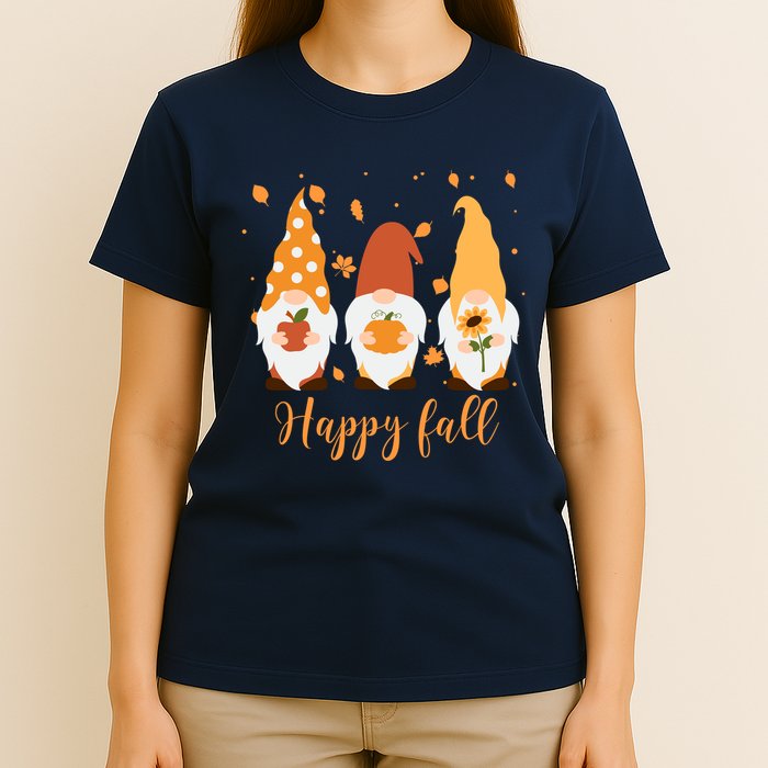 Happy Fall Gnome Festive Cute T-Shirt