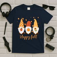 Happy Fall Gnome Festive Cute T-Shirt