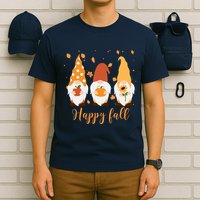 Happy Fall Gnome Festive Cute T-Shirt