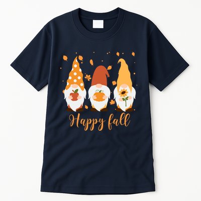 Happy Fall Gnome Festive Cute Tall T-Shirt