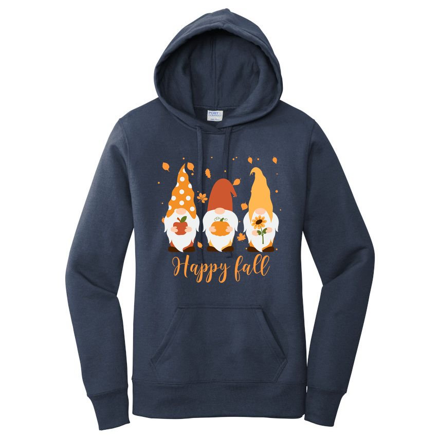 Happy Fall Gnome Festive Cute Women's Pullover Hoodie