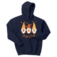 Happy Fall Gnome Festive Cute Kids Hoodie