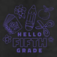 Hello Fifth Grade School Adult Drive Performance Visor