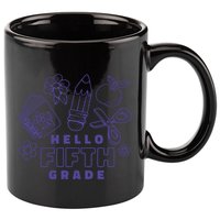 Hello Fifth Grade School 11oz C Handle Ceramic Mug