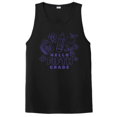 Hello Fifth Grade School PosiCharge Competitor Tank