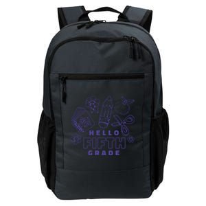 Hello Fifth Grade School Daily Commute Backpack