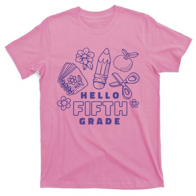 Hello Fifth Grade School T-Shirt